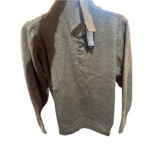 Vero Moda Creme  Knit Sweater NEW Three Button